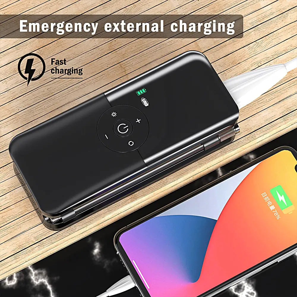 Digital Air compressor with Phone Charger